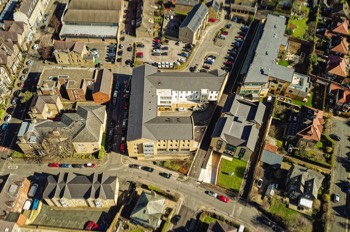  OneWellness aerial photography in Harrogate 