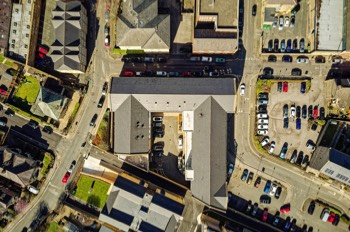  OneWellness aerial photography in Harrogate 