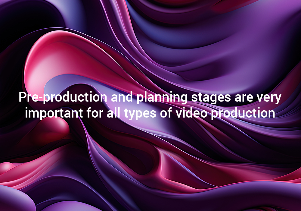 This is the thunbnail for the blog post - The pre-production and planning stages are very important for all types of video production.